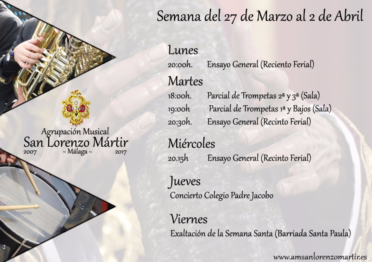Plan de Ensayo del 27 al 2